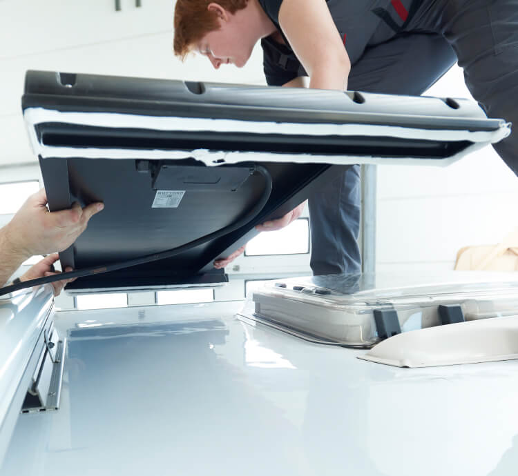 Sat-Anlage Aufsetzen