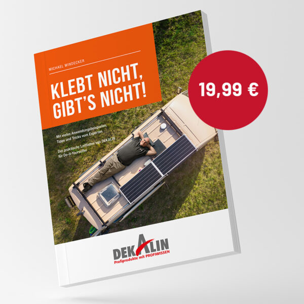 DEKALIN Buch „Klebt nicht, gibt’s nicht“