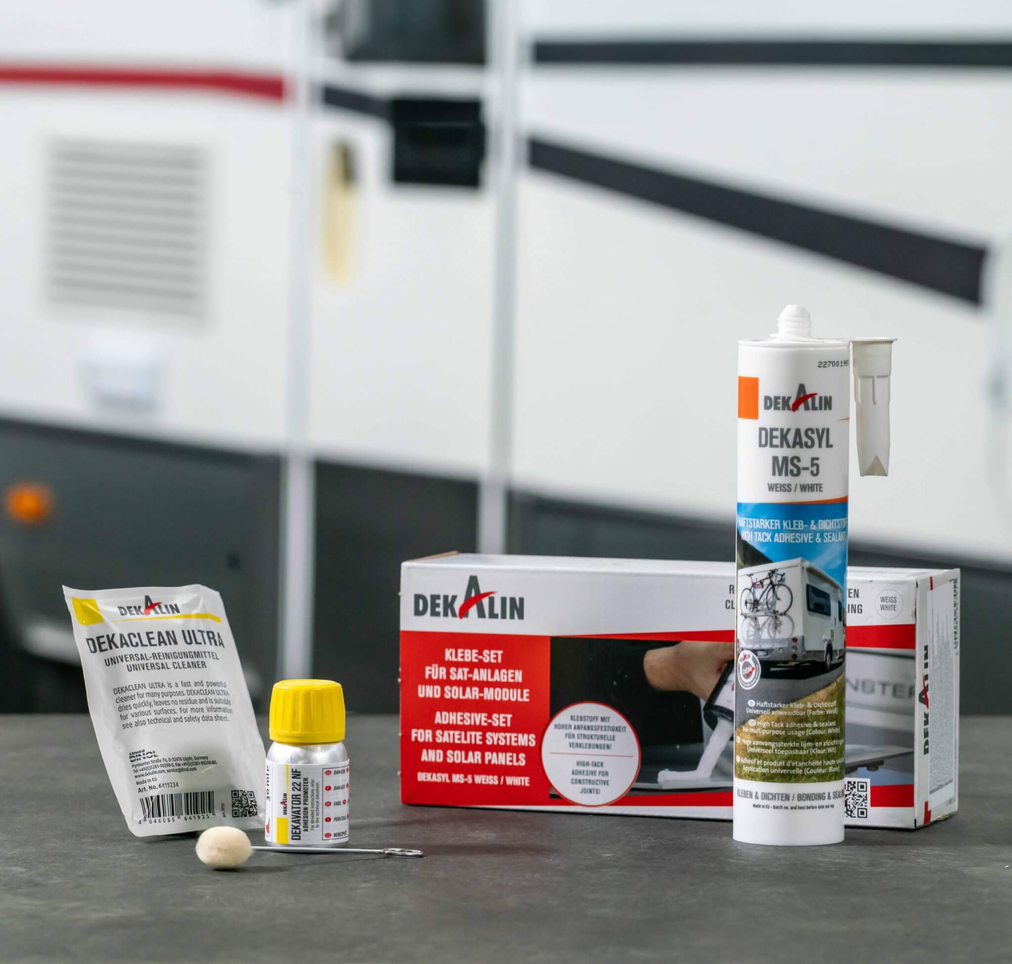 DEKALIN KLEBESET WEISS